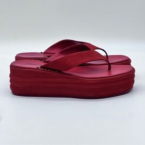 Free People Haven Thong Platform Sandals. Size 10
